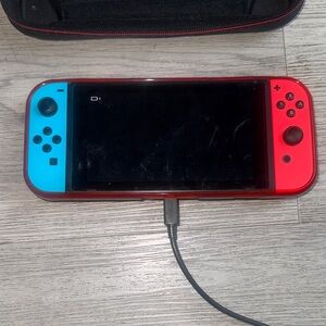 Nintendo Switch Handheld Console - Blue and Red